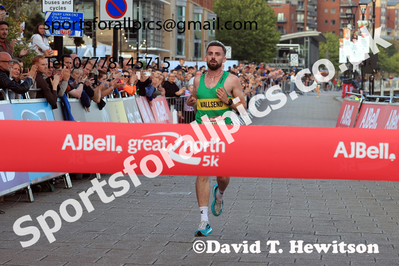 The 2026 AJ Bell Great North 5k, Newcastle Quayside. Photo: David T. Hewitson/Sports for All Pics